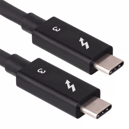 Pasívny kábel Akyga AK-USB-33 0,5 m USB-C Thunderbolt 3