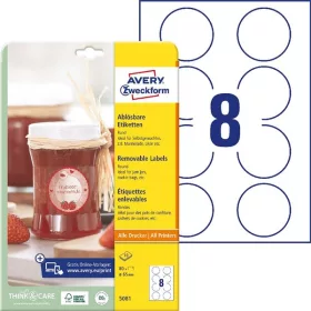   Avery 5081 65mm univerzális visszaszedhető fehér köretikett