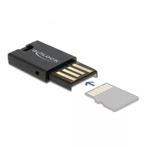 Delock 91603 USB 2.0 čítačka kariet pre pamäťové karty Micro SD