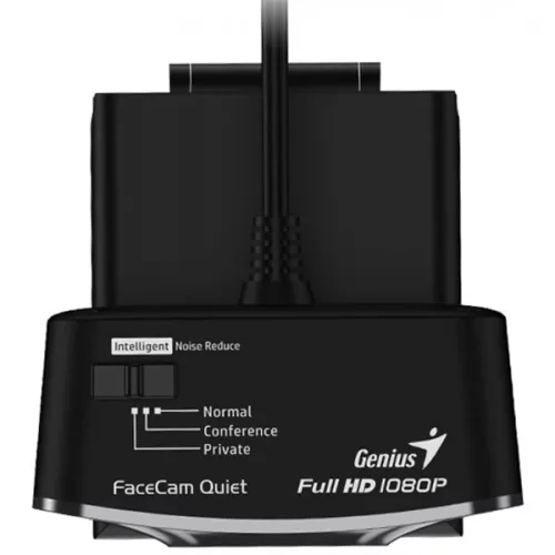 Genius Facecam Quiet  acélszürke webkamera