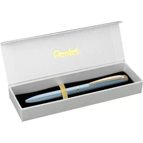   Pentel Energel BL2007PS-BOX 0,35mm pastell kék test/kék tinta prémium fém rollertoll