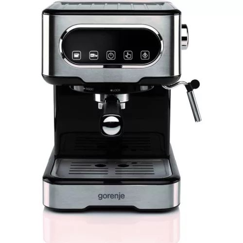 Espressor Gorenje ESCM15DBK v oțel inoxidabil - čierny