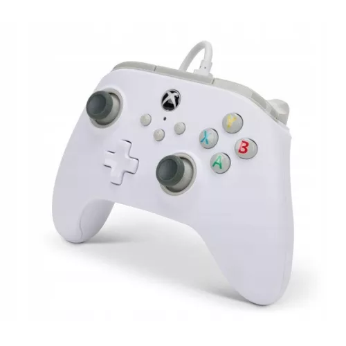 PowerA 1519365-02 Xbox Series X|S vezetékes fehér kontroller ( A )