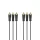 Hama 00205150 FIC AV 3rca-3rca 1,5m prepojovací kábel