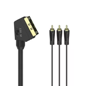   Hama 205156 FIC AV SCART-3RCA vstup/výstup 1,5 m prepojovací kábel