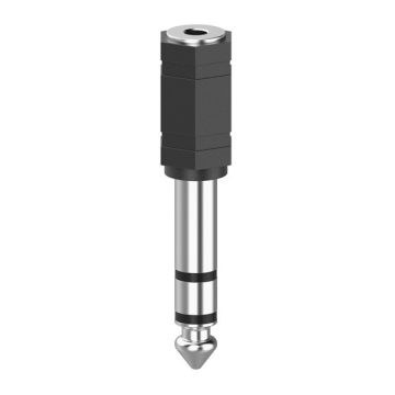   Hama 205194 FIC sztereo 6,3 mm jack dugó - 3,5 mm jack alj adapter