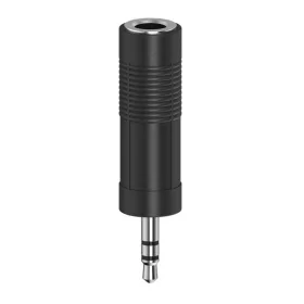   Adaptér Hama 205196 FIC stereo 3,5 mm jack zástrčka - 6,3 mm jack zásuvka