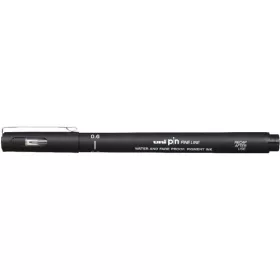 Uni PIN 0,6 mm fekete rajzmarker