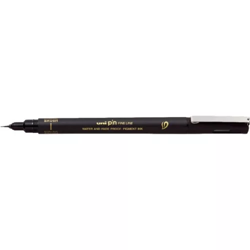 Uni PIN ecset extra vékony fekete rajzmarker