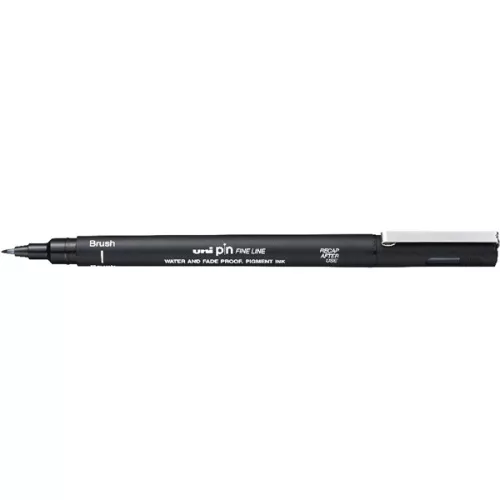 Uni PIN ecset fekete rajzmarker