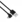 Stansson 1m 90° micro USB 2.0 kábel