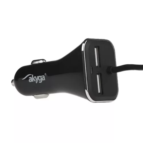 Akyga AK-CH-10 4xUSB 5V/9A/45W autós töltő