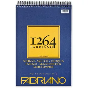   Fabriano 1264 Sketch 90g A3 120-Blatt Spiralbindung Zeichen- und Skizzenblock