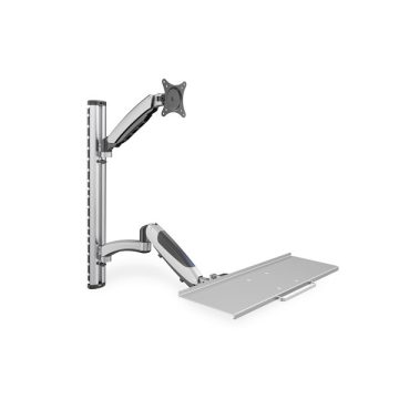   DIGITUS flexibilis fali monitor (VESA 100x100) + billentyűzet tartó konzol