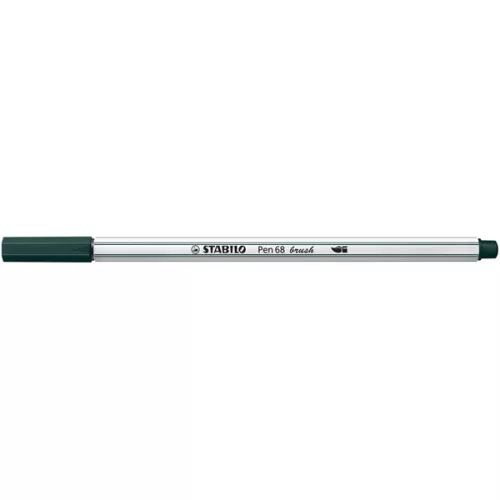 Stabilo Pen 68 brush földes zöld ecsetfilc