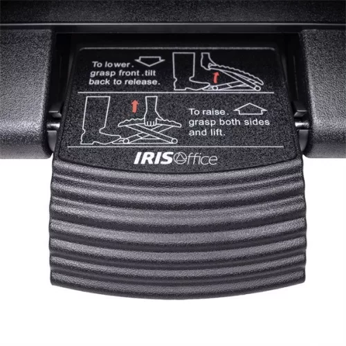 IRISOffice FR-300-BK schwarze Fußstütze