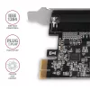Axagon PCEA-P1N 1 ks paralelný port 1 linka PCI-Express karta