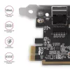 Axagon PCEE-GRF Gigabit Ethernet 1-line PCI-Express karta