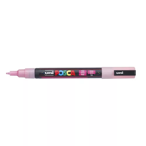 Uni POSCA PC-3ML csillámló rózsaszín marker
