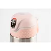 Termos Wabo cu capac din oțel, 420 ml, argintiu, cu model flamingo