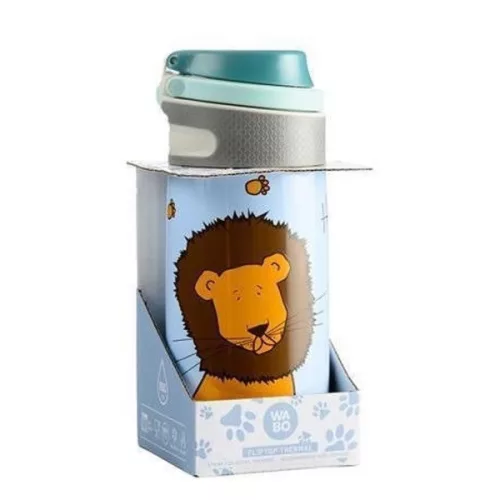 Termos Wabo cu capac din oțel, 350 ml, model leu
