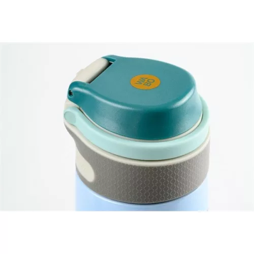 Termos Wabo cu capac din oțel, 350 ml, model leu