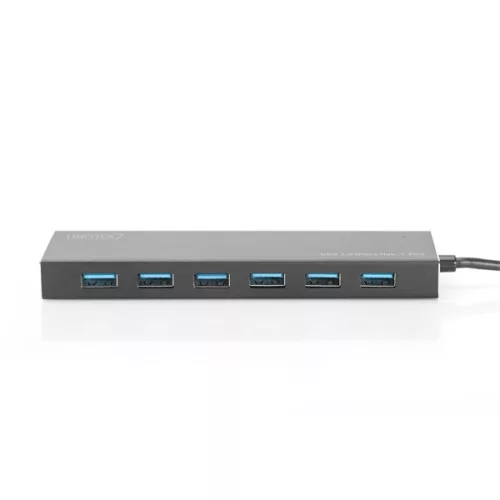 DIGITUS DA-70241-1 USB 3.0 7-portový rozbočovač