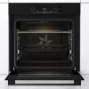 Gorenje BOS6737E06B schwarz, Einbaugerät, Backofenvolumen: 77 l, Grill, Umluft, hydrolytische Heizung, Backofen