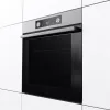 Gorenje BO6735E02X Edelstahl, Einbaugerät, Backofenvolumen: 77 l, Grill, Umluft, hydrolytische Heizung, Backofen