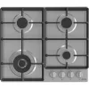 Gorenje GW641EX inox, beépíthető, gáz, főzőzóna: 3 +1 wok égőfej, beépíthető méret: 56cm, főzőlap
