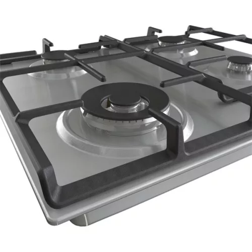Gorenje GW641EX inox, beépíthető, gáz, főzőzóna: 3 +1 wok égőfej, beépíthető méret: 56cm, főzőlap