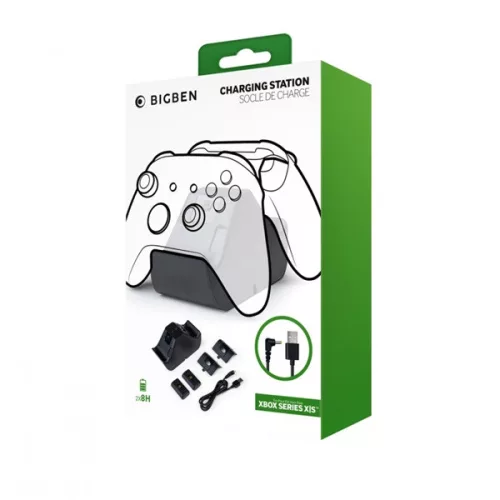 BigBen 2807372 Xbox Series X Dual fekete töltőállomás