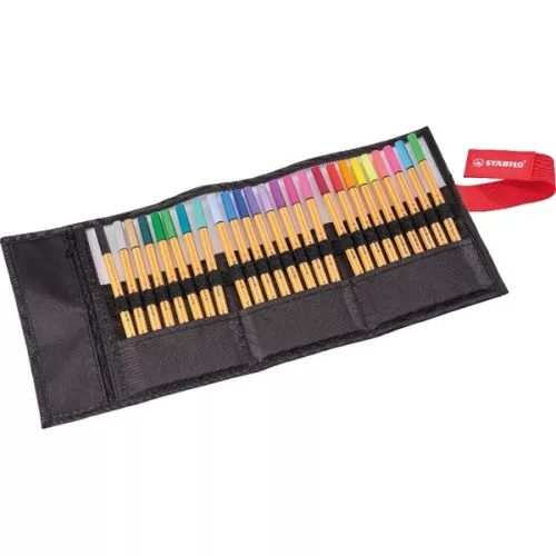 STABILO ARTY Rollerset point 88 25 db/csomag tűfilc készlet