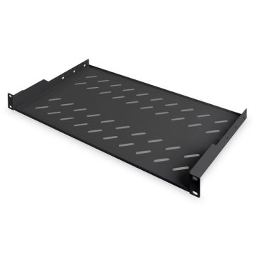   DIGITUS DN-19 TRAY-1-SW 19" 1U 250mm mély fekete fix polc