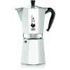 Bialetti Moka Express Edelstahl-Filterkaffeemaschine für 12 Personen