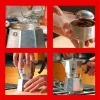 Bialetti Moka Express Edelstahl-Filterkaffeemaschine für 12 Personen