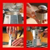 Bialetti Moka Express Edelstahl-Filterkaffeemaschine für 18 Personen