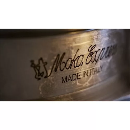 Bialetti Moka Express Edelstahl-Filterkaffeemaschine für 18 Personen