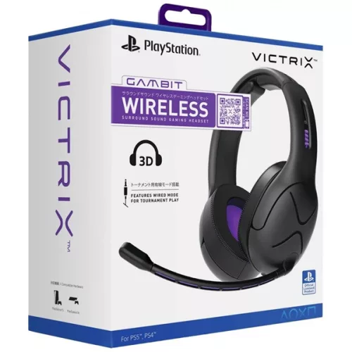 PDP 052-003-EU Victrix Gambit PS4/PS5/PC vezeték nélküli gaming headset