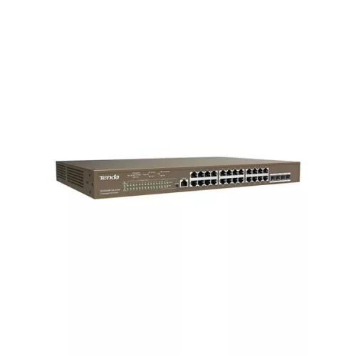 Tenda TEG5328P-24-410W 24-portni GbE LAN PoE (370W) L3 upravljani preklopnik