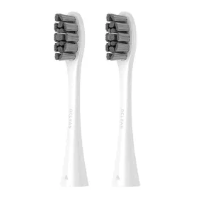   Oclean X / X PRO / Z1 / Flow / AIR / Sada 2 ŠTANDARDNÝCH bielych náhradných hlavíc kefky