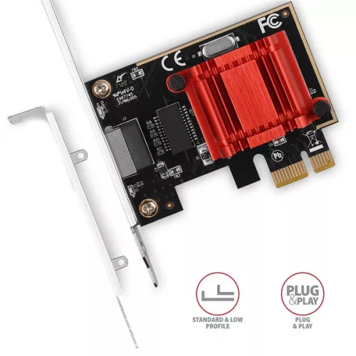Axagon PCEE-GIX Gigabit Ethernet 1-line PCI-Express karta