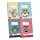 Herlitz Cute Animals A5 27-32 kockás füzet