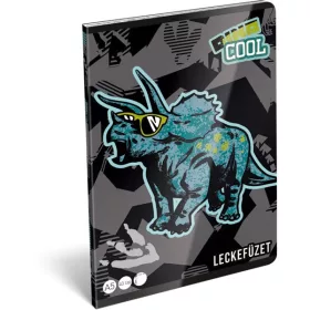   Lizzy Dino Cool 22971999 FSC A5 40 lapos tűzött lecke füzet
