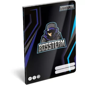   Lizzy Bossteam Gamer 4Life 22970201 FSC A5 40 lapos tűzött sima füzet