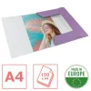 Esselte ColourBreeze kartonska elastična mapa boje lavande