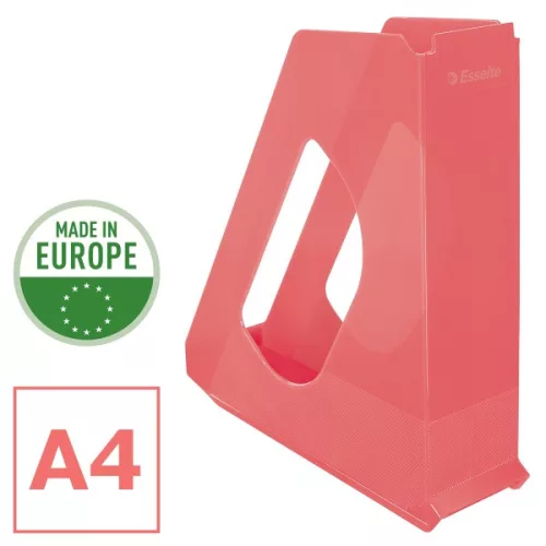 Esselte ColourBreeze áttetsző korall iratpapucs