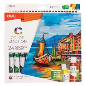  Deli Color Emotion set akrilnih boja 12 ml, 24 komada u pakiranju