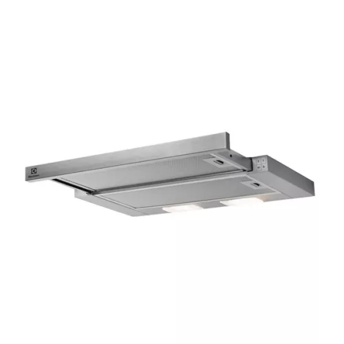 Electrolux LFP326S inox, zabudovateľný, tradičný, rozmer: 60 cm, teleskopický, úroveň výkonu: 69 dB, horúca voda
