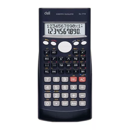 Deli Core DL-1710 240 funkciós fekete tudományos számológép